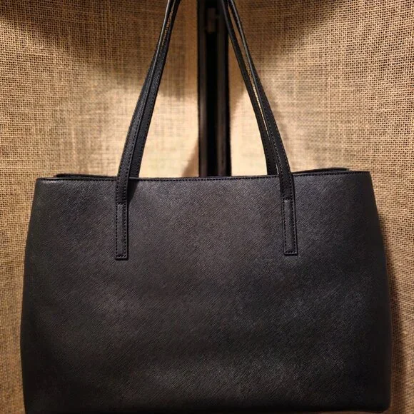 kate spade NEW YORK Maiden Way Saffiano Clarke , Black Handbag - Picture 7 of 8